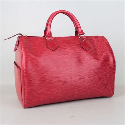 louis vuitton epi speedy red|louis vuitton speedy 25 price.